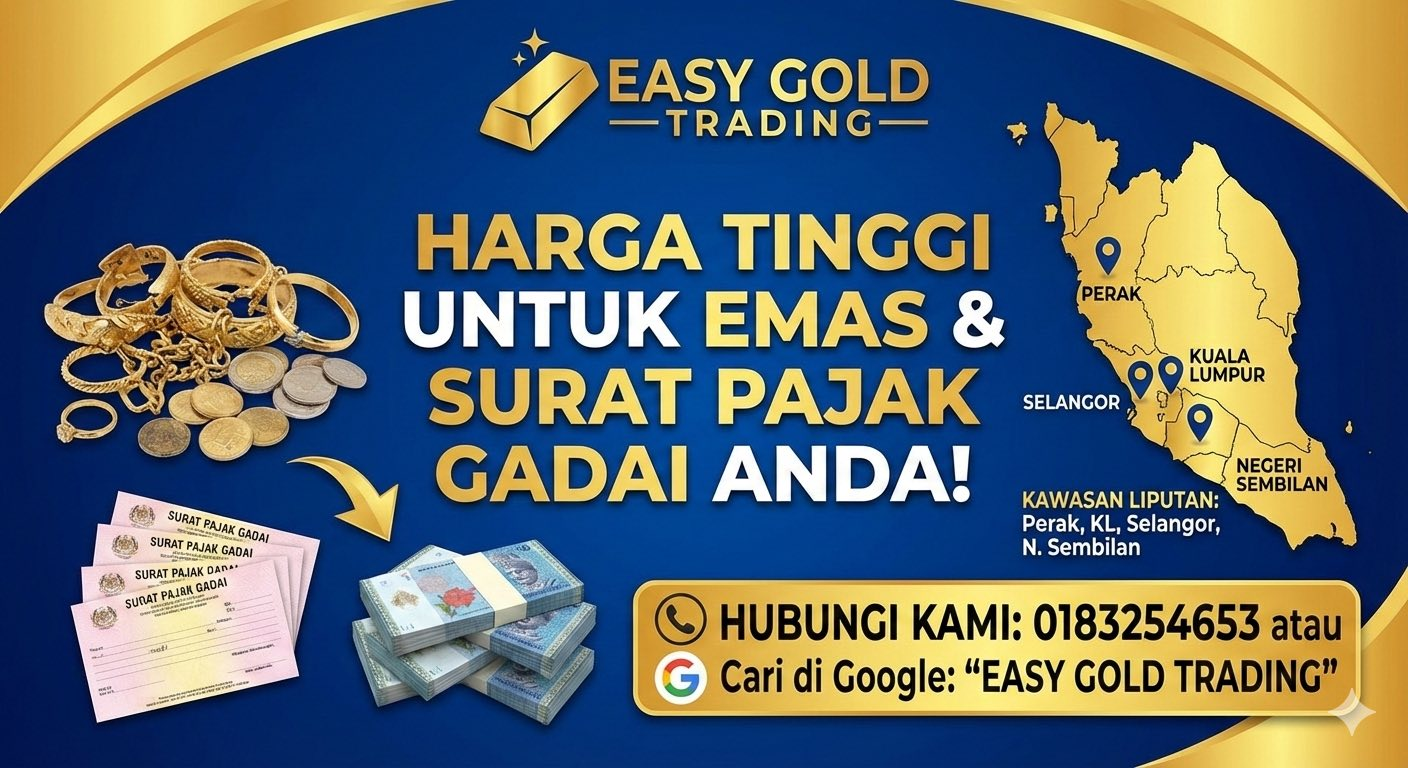 jual surat pajak Slim River - servis jual surat ar rahnu harga tinggi di Slim River Perak